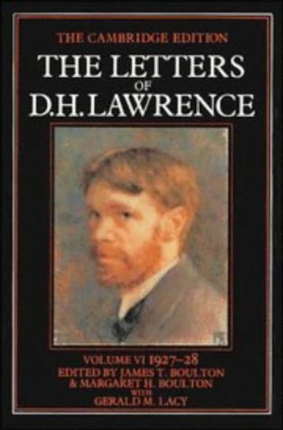 Imagen de archivo de The Letters of D. H. Lawrence, 1927-28 a la venta por Better World Books: West