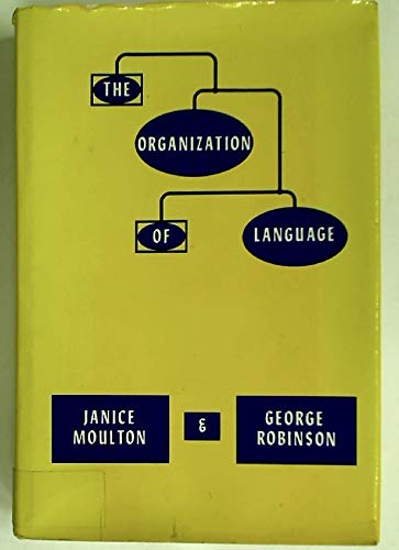 Beispielbild fr The Organization of Language zum Verkauf von Powell's Bookstores Chicago, ABAA