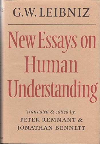 New Essays on Human Understanding (9780521231473) by G. W. Leibniz