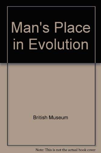 9780521231770: Man's Place in Evolution