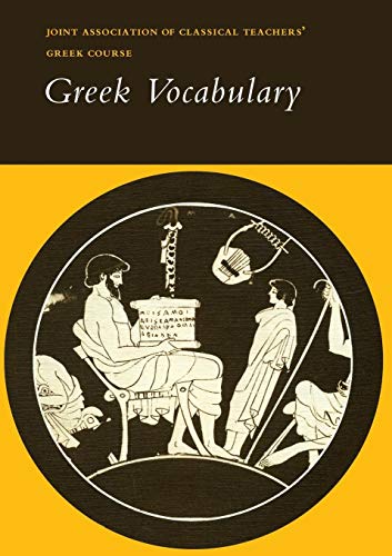 9780521232777: Greek Vocabulary (Reading Greek)