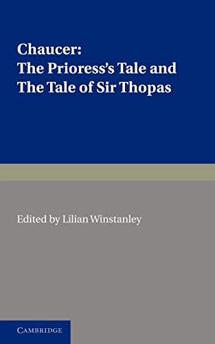 9780521232968: The Prioress's Tale, The Tale of Sir Thopas Paperback
