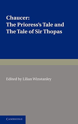 Stock image for Chaucer: The Prioress's Tale, The Tale of Sir Thopas for sale by Chiron Media