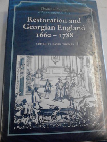 9780521233804: Restoration and Georgian England 1660-1788