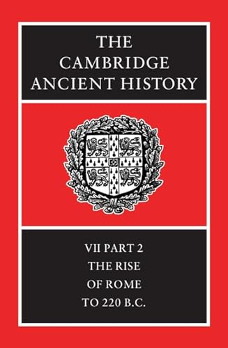 The Cambridge Ancient History - Walbank, F. W.