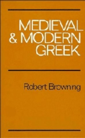 9780521234887: Medieval and Modern Greek