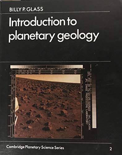 Beispielbild fr Introduction to Planetary Geology. zum Verkauf von Plurabelle Books Ltd