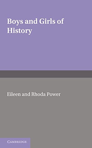 9780521236065: Boys and Girls of History