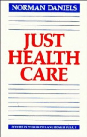 9780521236089: Just Health Care