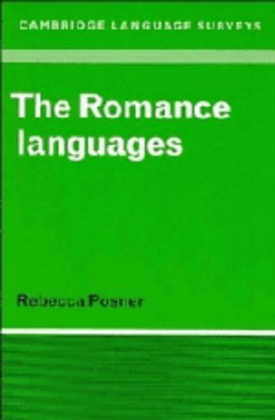 The Romance languages . - Posner, Rebecca