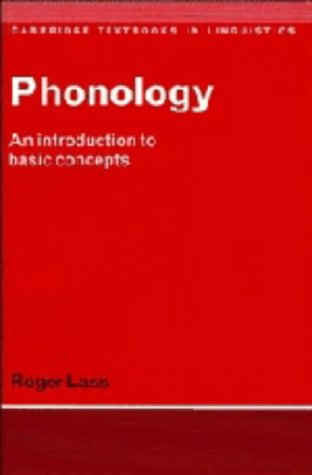 Beispielbild fr Phonology: An Introduction to Basic Concepts zum Verkauf von PsychoBabel & Skoob Books