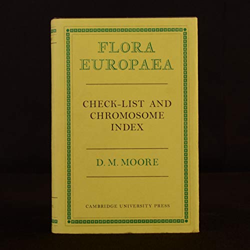 Flora Europaea Check-list and Chromosome Index