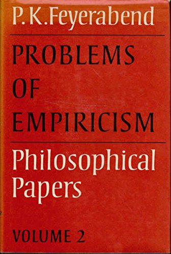 Imagen de archivo de Problems of Empiricism: Philosophical Papers (Volume 2) a la venta por Anybook.com