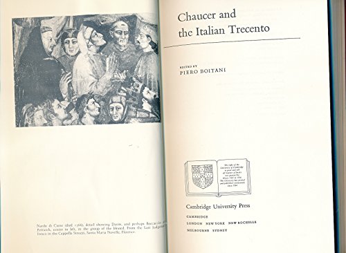 Stock image for Chaucer and the Italian Trecento for sale by books4u31