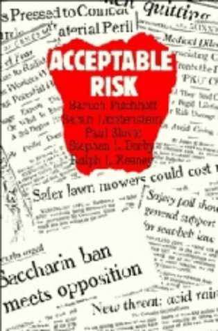 Beispielbild fr Acceptable Risk zum Verkauf von Better World Books