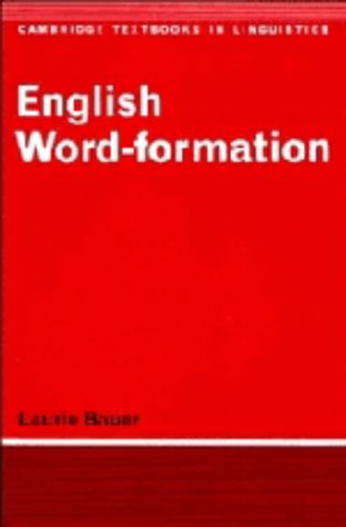9780521241670: English Word-Formation