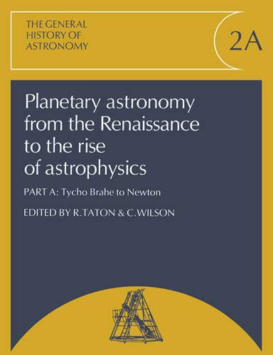 The General History of Astronomy Volume 2 Planetary Astronomy from the Renaissance to the Rise of Astrophysics, Part A: Tycho Brahe to Newton - Taton, Rene; Curtis. Wilson