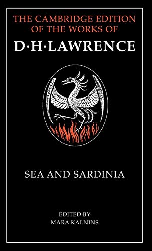 9780521242752: Sea and Sardinia (The Cambridge Edition of the Works of D. H. Lawrence)