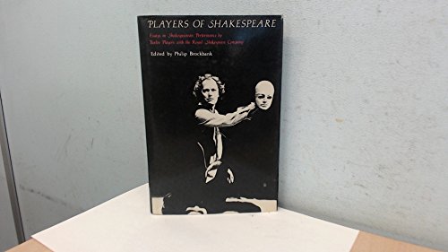 Imagen de archivo de Players of Shakespeare 1: Essays in Shakespearean Performance by Twelve Players with the Royal Shakespeare Company a la venta por HPB-Red