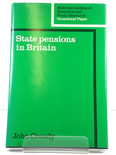 Beispielbild fr State Pensions in Britain zum Verkauf von PsychoBabel & Skoob Books