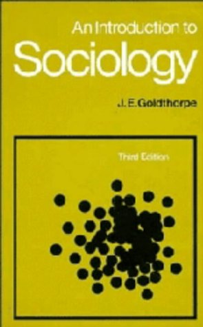 9780521245456: An Introduction to Sociology