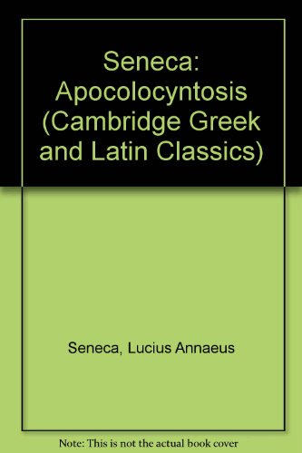 9780521246170: Seneca: Apocolocyntosis