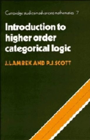 9780521246651: Introduction to Higher-Order Categorical Logic