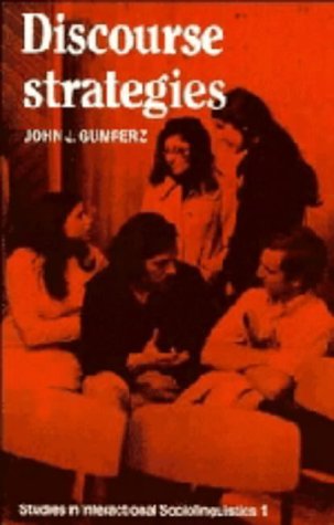 Imagen de archivo de Discourse Strategies a la venta por ThriftBooks-Atlanta