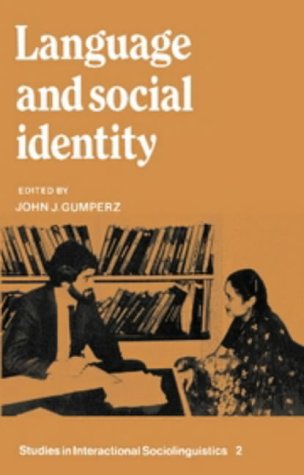 Stock image for Language and Social Identity for sale by Better World Books