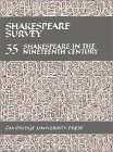Stock image for Shakespeare Survey: Volume 35, Shakespeare in the Nineteenth Century (Shakespeare Survey, Series Number 35) for sale by OwlsBooks