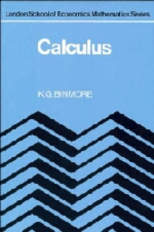 9780521247719: Calculus (London School of Economics Mathematics)