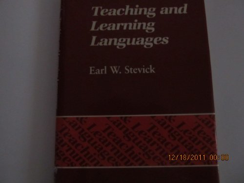 Beispielbild fr Teaching and Learning Languages zum Verkauf von Better World Books