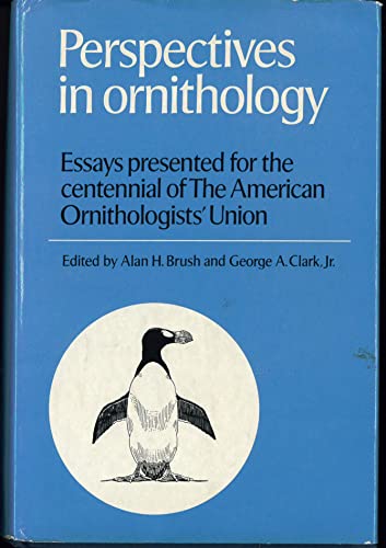 Stock image for Perspectives in Ornithology : Essays Presented for the Centennial of the American Ornithologists' Union for sale by Better World Books