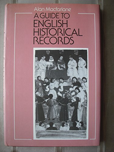 Beispielbild fr A Guide to English Historical Records zum Verkauf von Better World Books