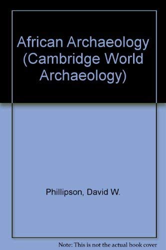 Beispielbild fr African Archaeology (Cambridge World Archaeology) zum Verkauf von Books From California