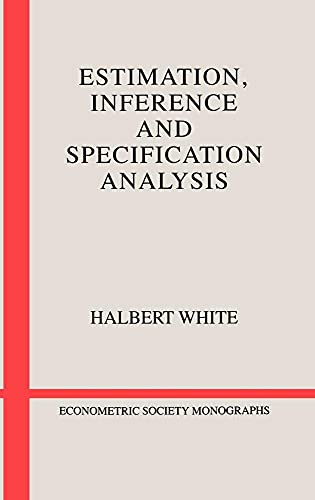 9780521252805: Estimation, Inference and Specification Analysis Hardback: 22 (Econometric Society Monographs, Series Number 22)