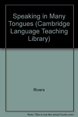 9780521254021: Speaking in Many Tongues (Cambridge Language Teaching Library)