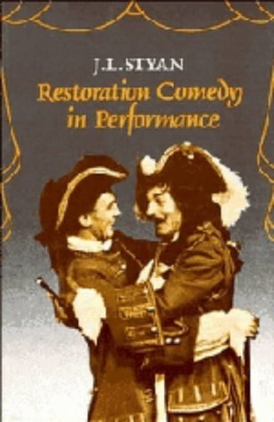 9780521254052: Restoration Comedy in Performance