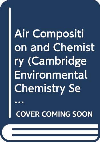 9780521255189: Air Composition and Chemistry (Cambridge Environmental Chemistry Series, Series Number 1)