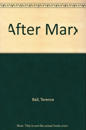 Stock image for After Marx for sale by Solr Books