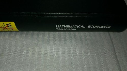 Stock image for Mathematical Economics for sale by ThriftBooks-Dallas