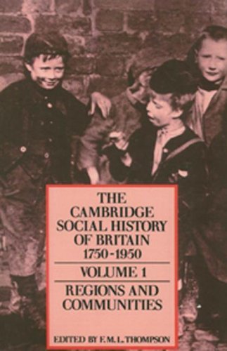 9780521257886: The Cambridge Social History of Britain, 1750–1950 (The Cambridge Social History of Britain, 1750–1950 3 Volume Hardback Set) (Volume 1)