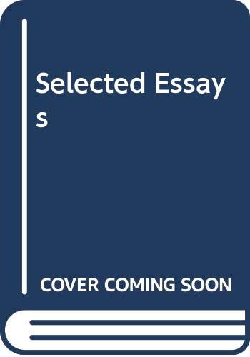 Selected Essays (9780521258289) by Bayley, John