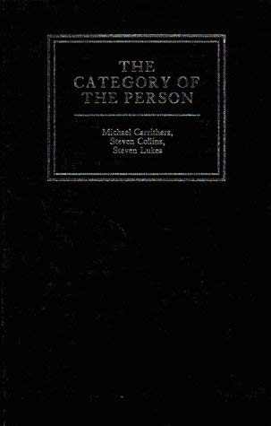 9780521259095: The Category of the Person: Anthropology, Philosophy, History