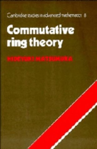9780521259163: Commutative Ring Theory (Cambridge Studies in Advanced Mathematics, Series Number 8)