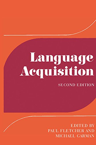 Imagen de archivo de Language Acquisition: Studies in First Language Development a la venta por Anybook.com