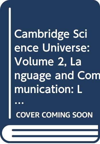 9780521259989: Cambridge Science Universe: Volume 2, Language and Communication