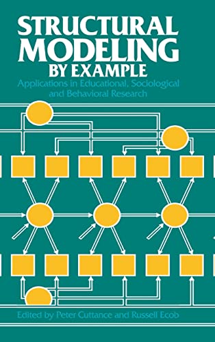 Imagen de archivo de Structural Modeling by Example: Applications in Educational, Sociological, and Behavioural Research a la venta por Avol's Books LLC
