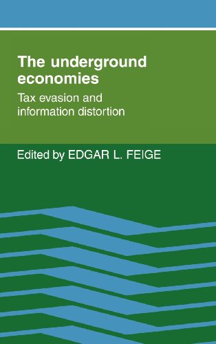 9780521262309: The Underground Economies: Tax Evasion and Information Distortion