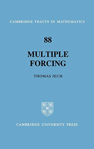 Imagen de archivo de Multiple Forcing (Cambridge Tracts in Mathematics 88) a la venta por Zubal-Books, Since 1961